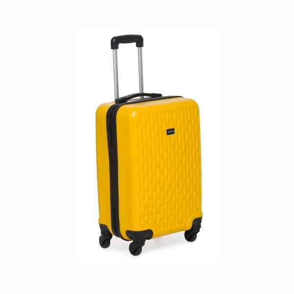 Americano 50cm (20 inch) Capsule Yellow Trolley Bag