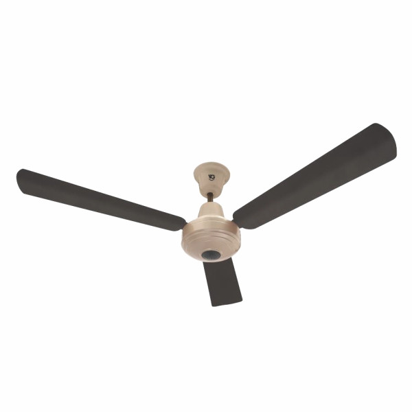 VG Green Breeze TXT BLDC Ceiling Fan with Remote(Rose Beige, Black leather texture)