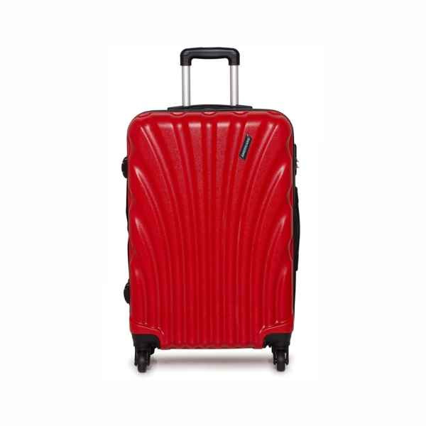 Americano 60cm (24 inch) Regular Wavey Red Trolley Bag