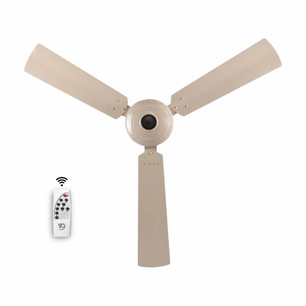 VG Green Breeze BLDC Ceiling Fan With Remote (Ivory Glossy)