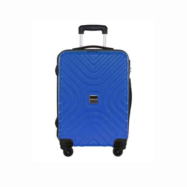 Americano 50cm (20 inch) Wavey Square Blue Trolley Bag