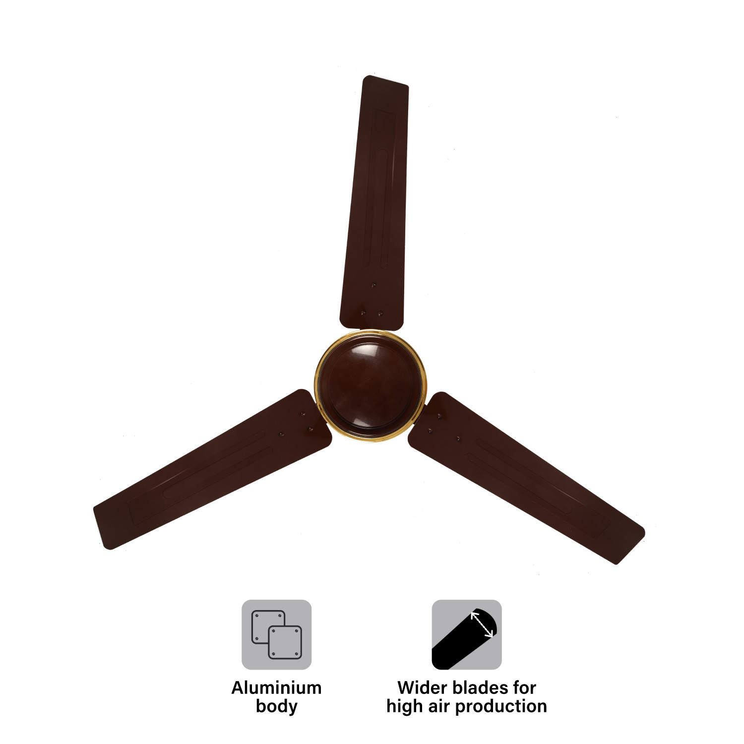VG Star Breeze 1200 mm 3 Blade Ceiling Fan  (Cherry Red, Pack of 1)