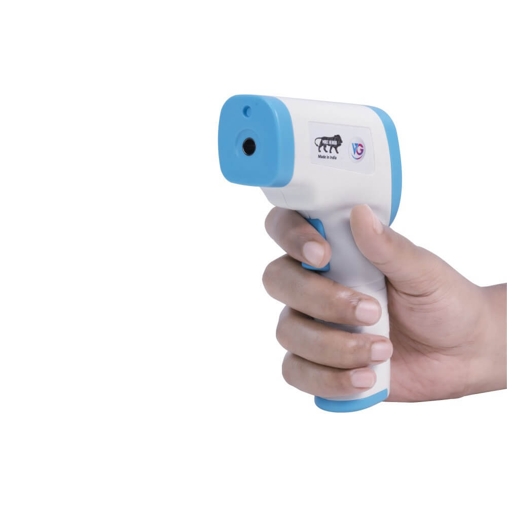 VG CLT01 Digital Thermometer (White, Blue)