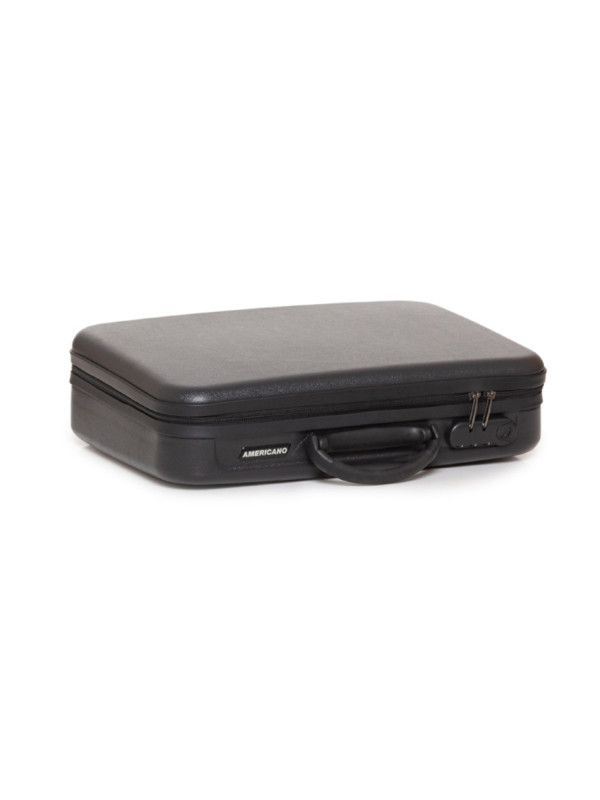 Americano 41cm (16 inch) Black Hard sided Briefcase
