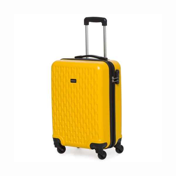 Americano 60cm (24 inch) Capsule Yellow Trolley Bag