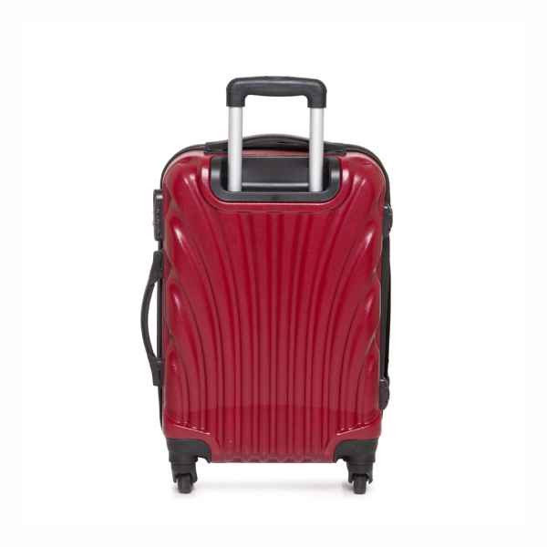 Americano 50cm (20 inch) Regular Wavey Ruby Maroon Trolley Bag