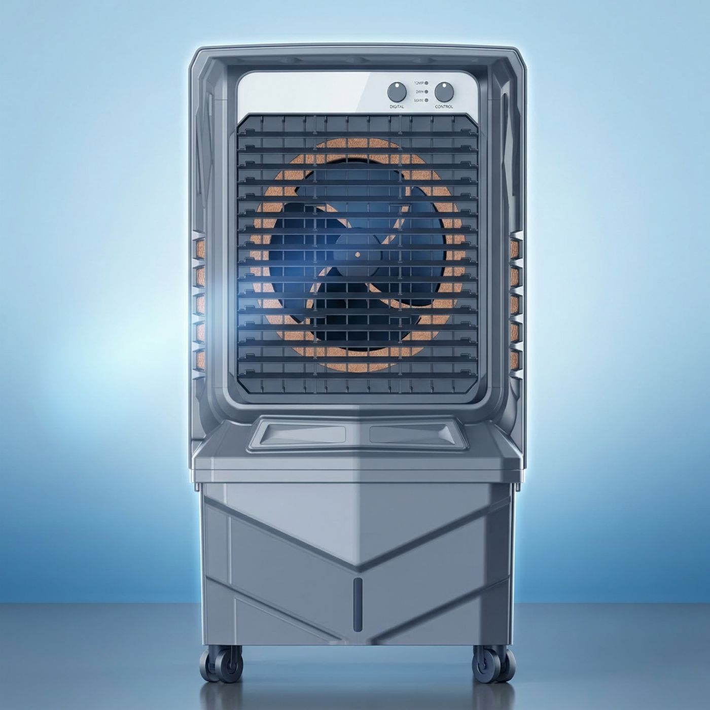 Hyundai | 120 Litre | Commercial Air Cooler | 120L Comm | Heavy Duty Cooling (White)