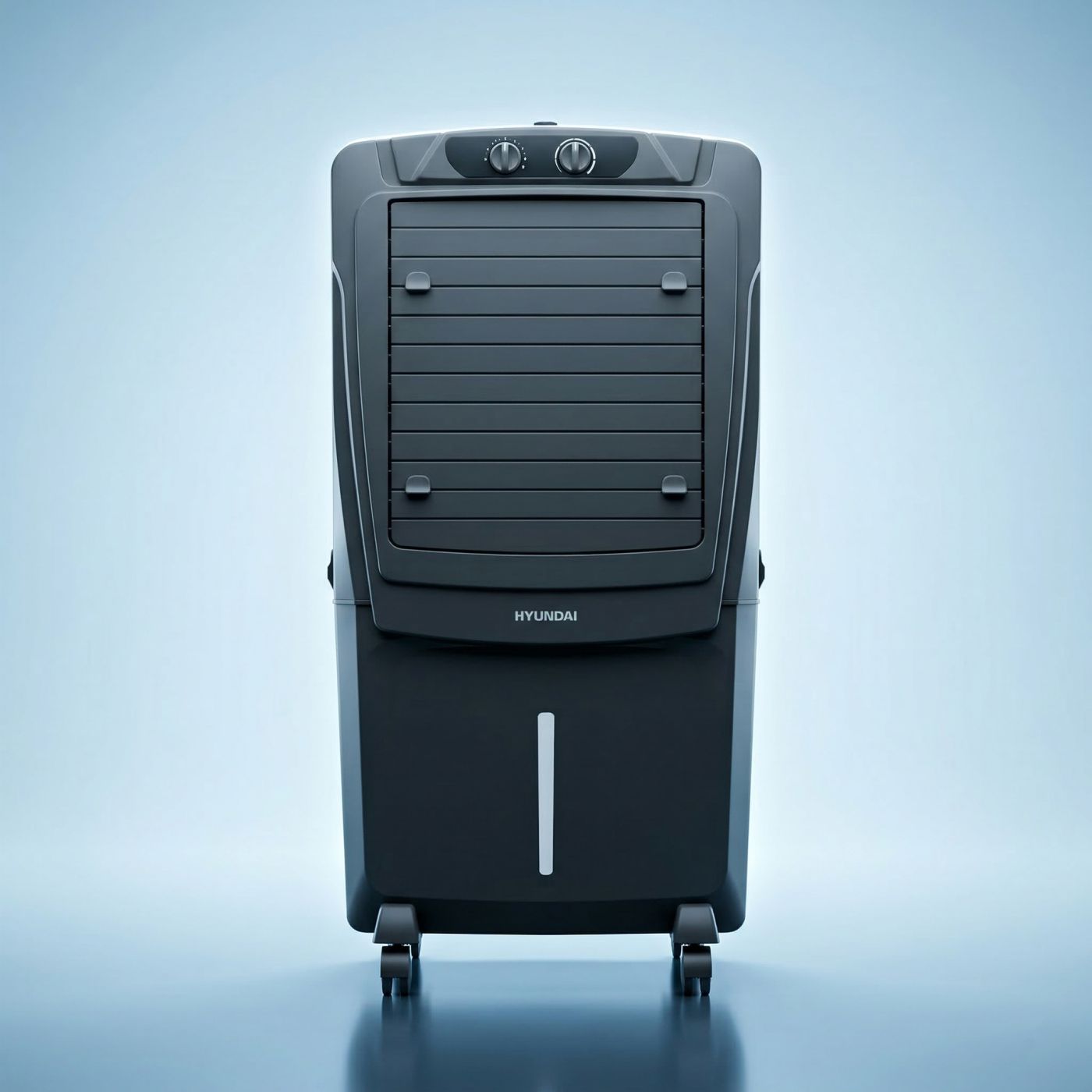 Hyundai | 90 Litre | Desert Air Cooler | H090D-DGM | High Performance Cooling (Grey)