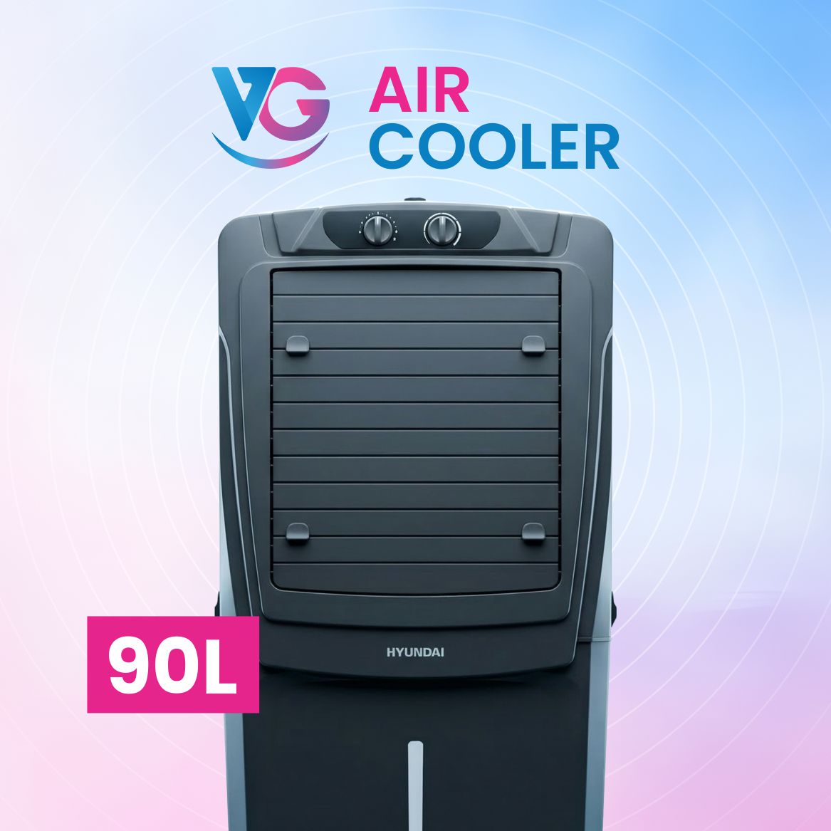 VG Desert Air Cooler | Heavy Metal Fan | Fluent Air Throw