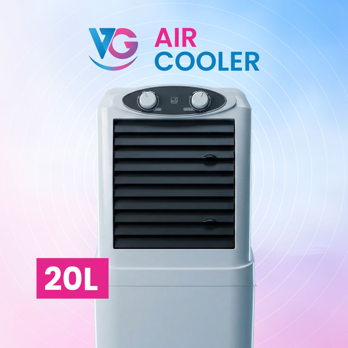 VG Desert Air Cooler | Heavy Metal Fan | Fluent Air Throw